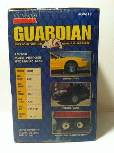 Lincoln Guardian 12 TON Bottle Jack, US $32.00, image 5