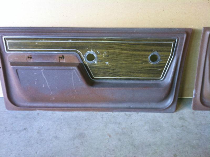 1972 CHEVY CHEYENNE/SIERRA GRANDE DOOR PANELS, TAN, US $100.00, image 3