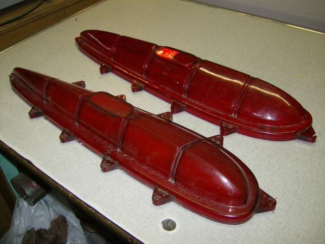 1959 59 chevy tail light lenses rear impala bel air biscayne