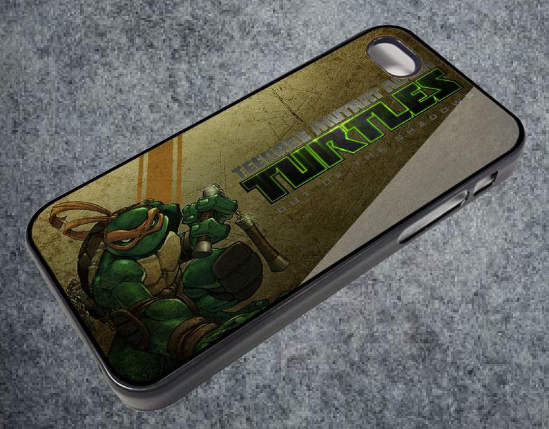 Slcc 2013 exclusive gray scale michelangelo tmnt 1988 iphone 4 4s casear0288