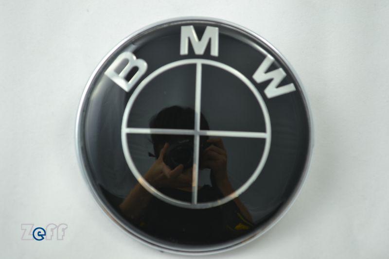 Sell 45mm MATT BLACK Steering wheel AIRBAG BADGE FOR BMW E91 E93