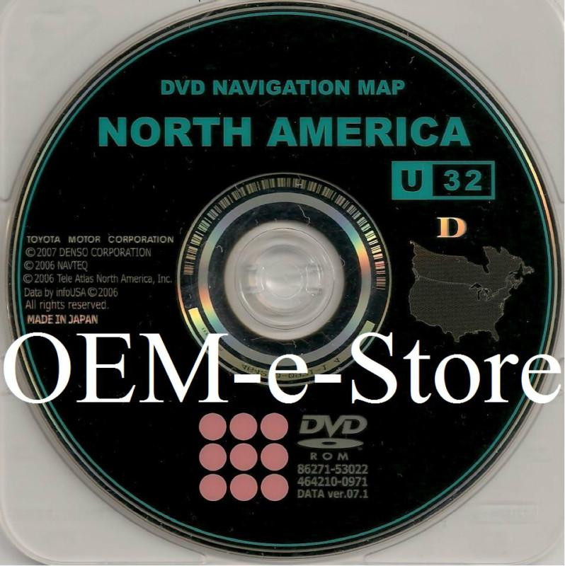 Oem 2008 2009 scion xb xd tc gen5 navigation dvd map ver 7.1 u32 u.s canada