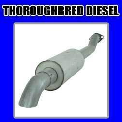 Mbrp gas exhaust 09-11 ford f-150 5.4l cc/ec cat back single turn down s5222al