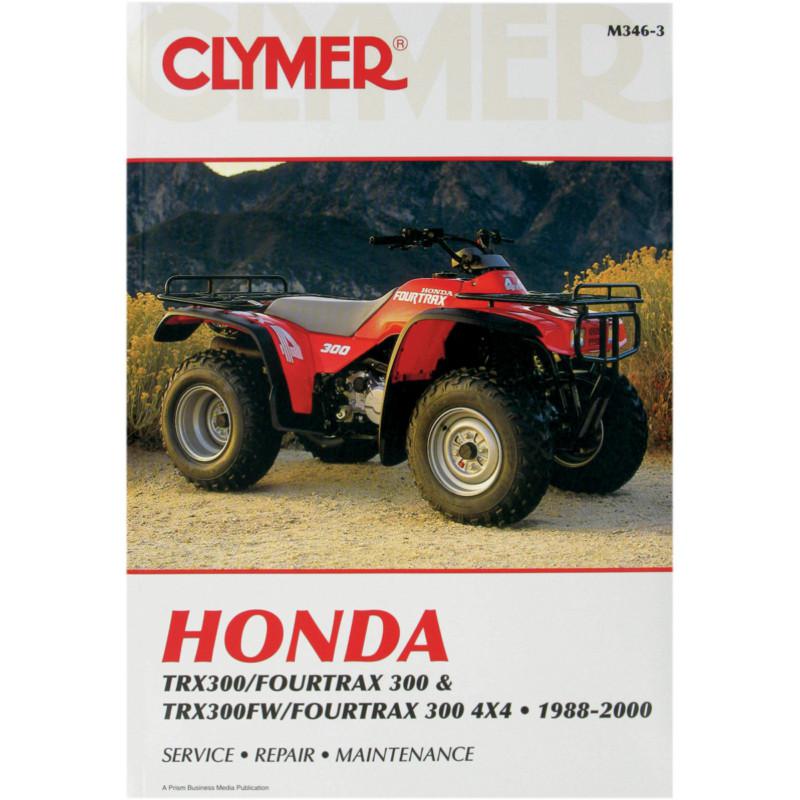 Clymer m346-3 repair service manual honda trx300/fourtrax/fw/fourtrax 4x4 88-00