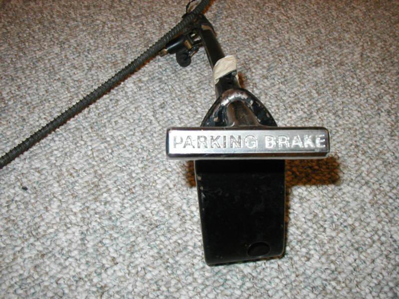 1963 corvette parking brake assembly