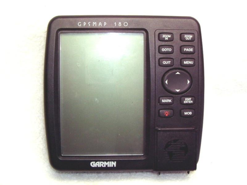 Garmin gpsmap 180 marine gps head only ~ not working, parts only