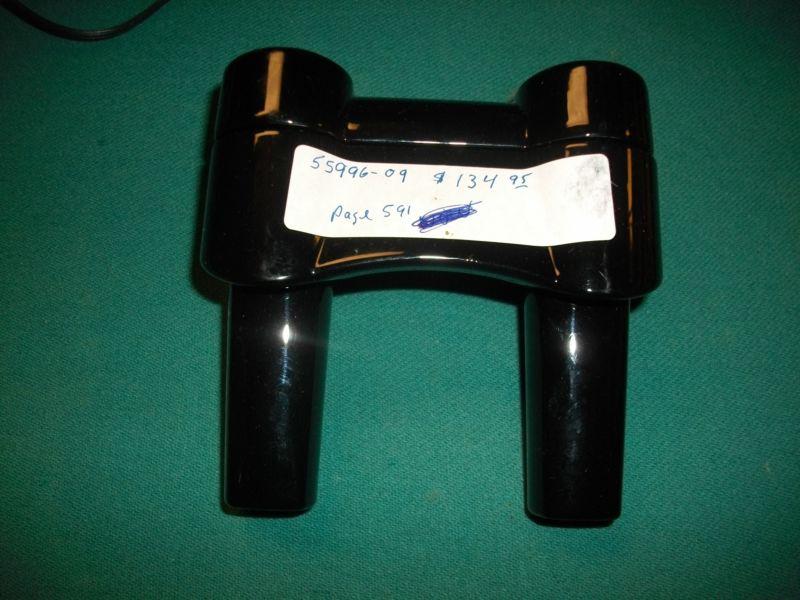 harley-davidson black fat handlebar riser kit part # 55996-09