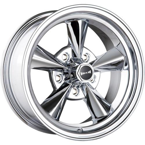 17x7 chrome ridler style 675 wheels 5x4.75 +0 chevrolet impala chevelle ss