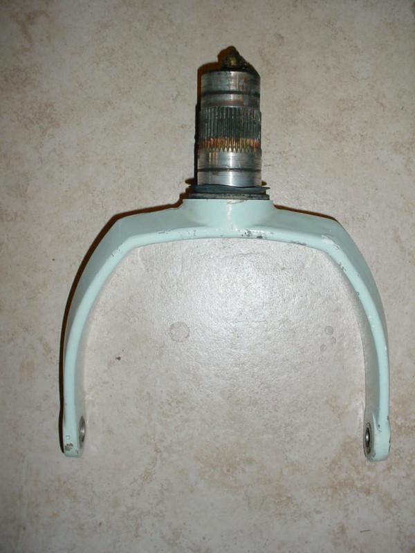 Volvo penta steering yolk fork 270 275 280 outdrives 1.5" diameter shaft #2