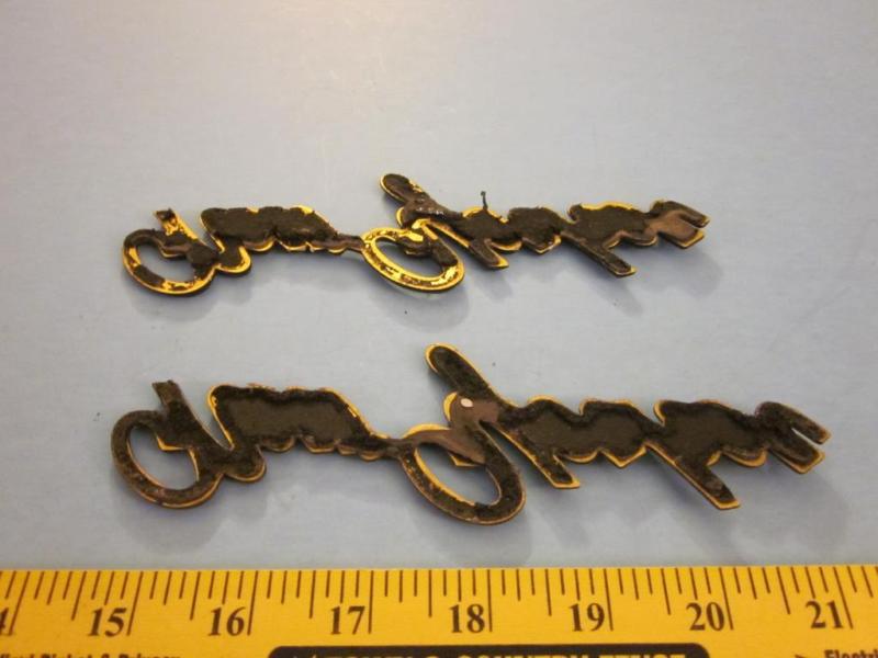 Chrysler New Yorker Factory Gold Emblems, US $29.95, image 2