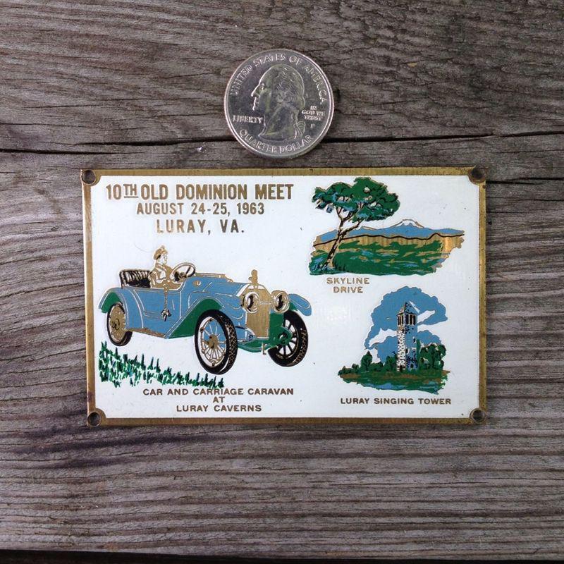 Sell Luray Caverns Old Dominion 10th (1963) Vintage Car Meet. in Owings ... - 001