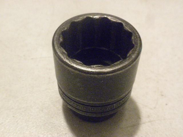 Snap-on 1-1/2" socket 3/4" dr gldh482.