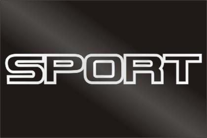 Sport emblems decals stickers fit 90-96 jeep cherokee