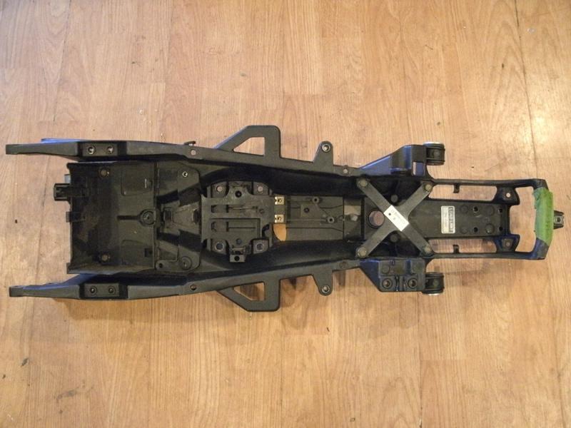 Yamaha r1 oem subframe rear frame battery tray 2004 2005 2006 