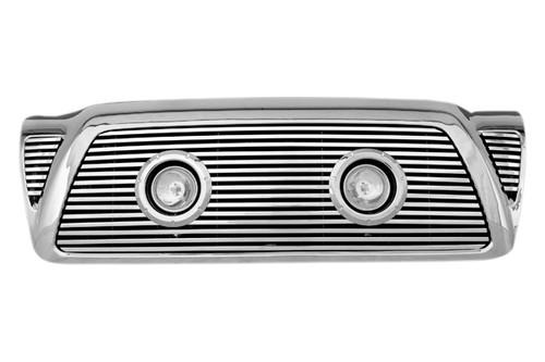 Paramount 42-0398 - toyota tacoma restyling 8.0mm packaged chrome billet grille