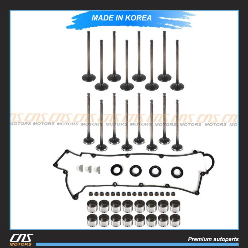 Fits hyundai 2.0l intake exhaust valve kit valve stem seals lifters valve cover