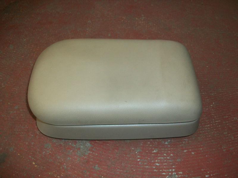 97 98 99 00 01 honda prelude armrest lid tan 97-01 oem