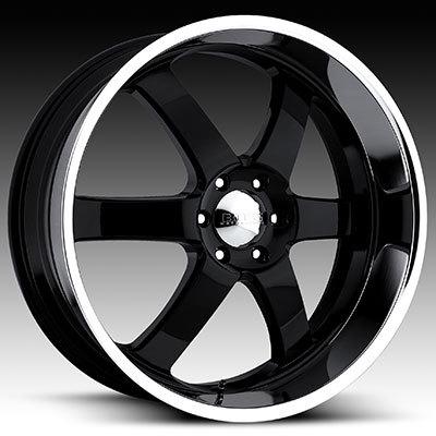 Dodge ram 1500 1980-96 ford f150 24" black wheels rims