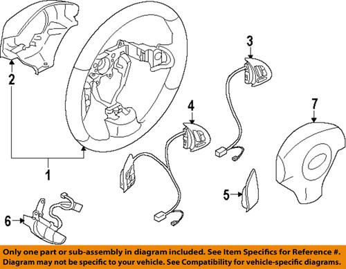 Subaru oem 83154yc030 steering wheel-cruise switch