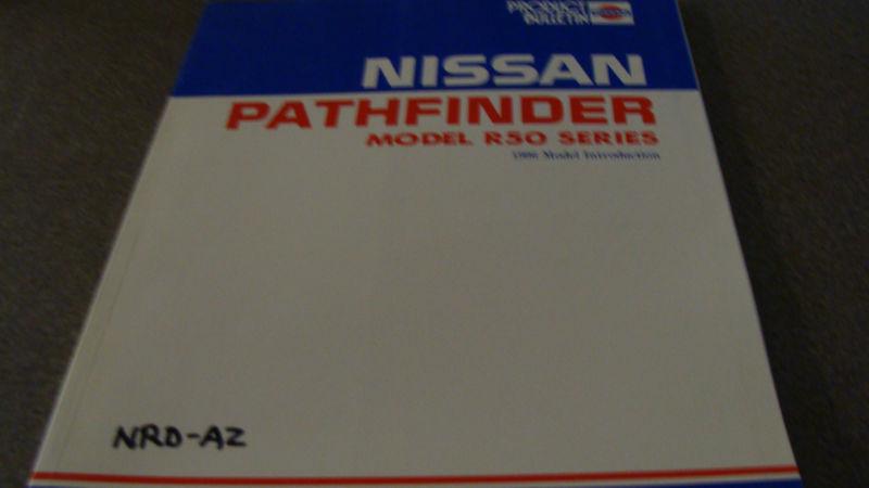 1996 96 nissan pathfinder model r50 series product bulletin manual book 