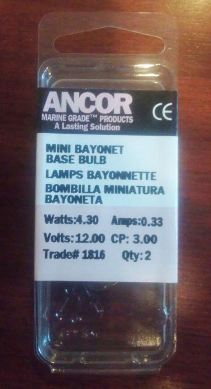 Ancor mini bayonet base bulbs #521816