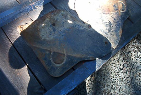 1959 CADILLAC FRONT SPLASH GUARDS 2/PISCE, US $50.00, image 2