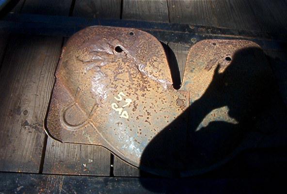 1959 CADILLAC FRONT SPLASH GUARDS 2/PISCE, US $50.00, image 4