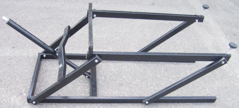 Hd premium snowmobile sled service lift stand 