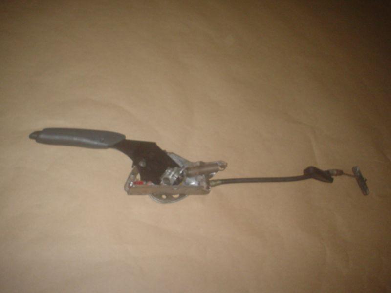93-96 camaro firebird parking brake e-brake emergency handle lever assembly