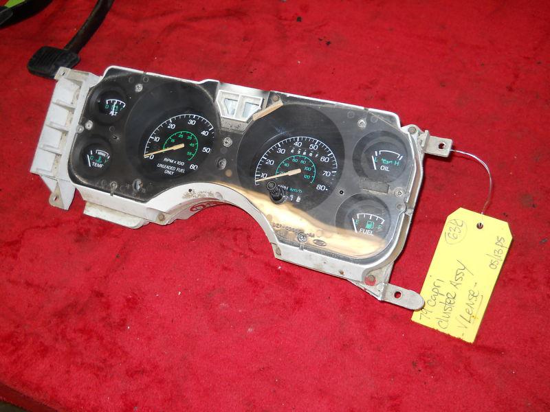 Sell MUSTANG CAPRI INSTRUMENT GAUGE SPEEDO SPEEDOMETER CLUSTER DISPLAY