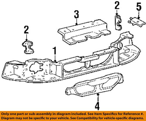 Ford oem xr3z8c299ba front panel-cover
