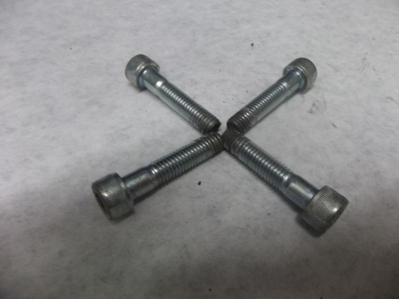 Sell 02 Suzuki Bandit 600 S Passenger Bracket Footpeg Bolts x4 in