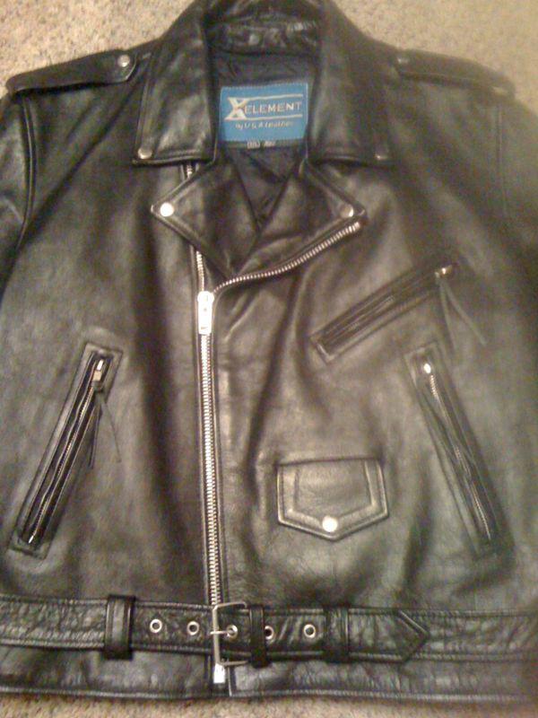Mens Leather Mototcycle Jacket, US $39.95, image 3