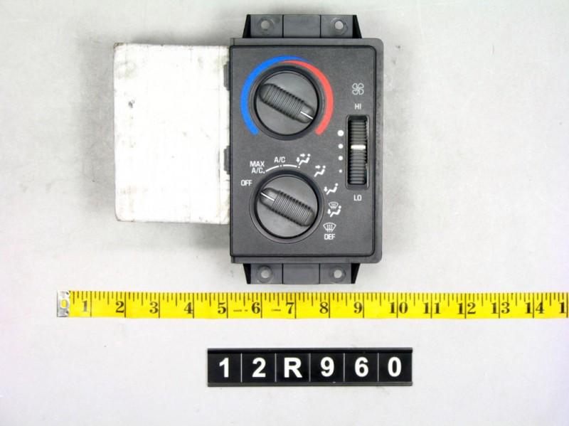 Buy 00 Villager Temperature climate control AC heat unit panel switch