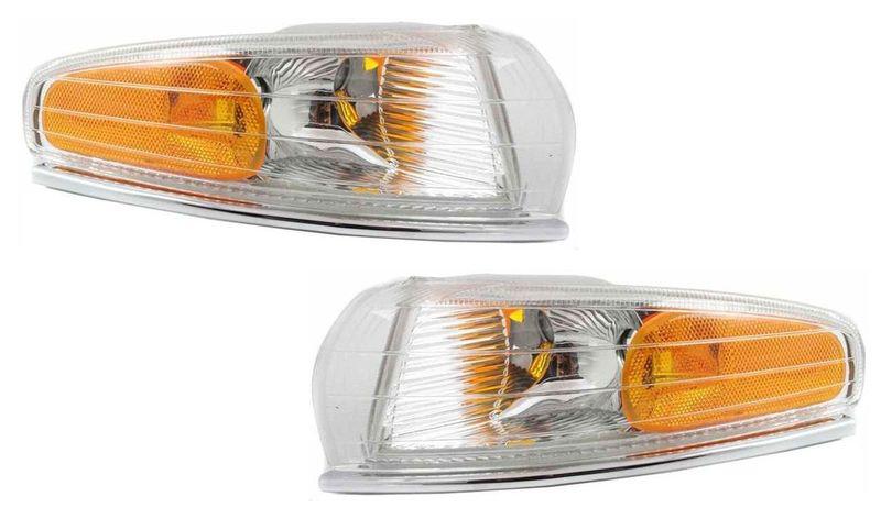 Parking Light Lamp Lens & Housing Pair Set (Driver & Passenger Side, Qty 2), US $153.29, image 1