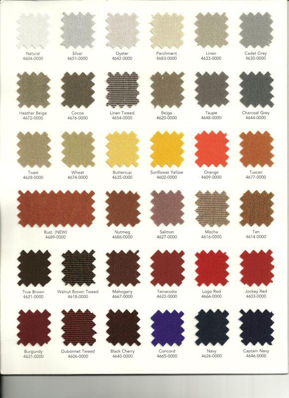 2- SUNBRELLA CANVAS WINCH COVERS 7