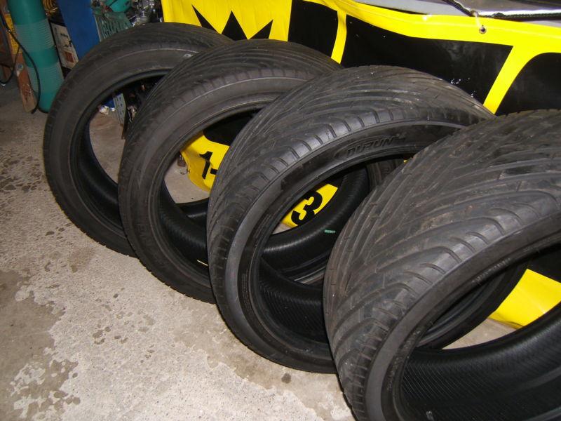 Sell Set of (4) 22inch DURUN FONE tires with low mileage in Homer Glen