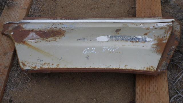 1962 pontiac grand prix, catalina drivers rocker patch panel -- rare