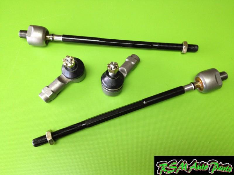 Fits to hyundai elantra 01-06 tiburon 03-08 inner & outer tie rods set