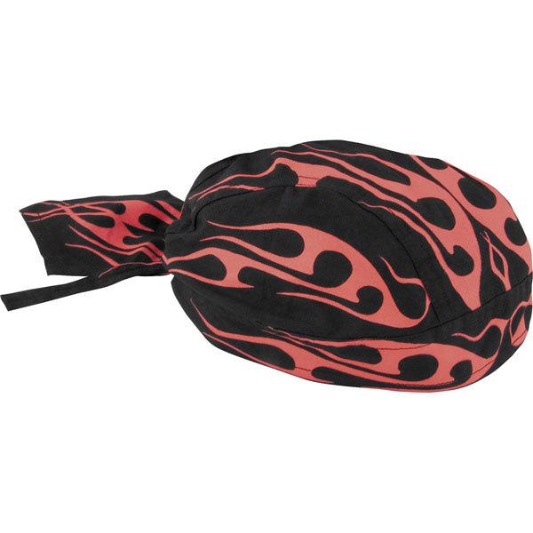 Zan headgear tribal red flame flydanna headwrap
