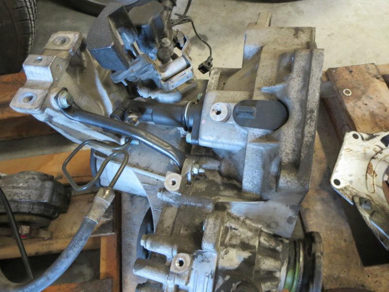1999 vw jetta complete 5 speed transmission, mt, 2.0l gasoline