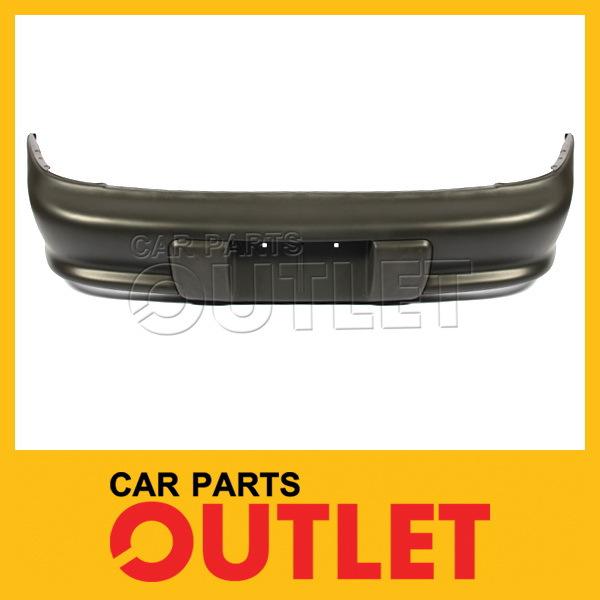 95-99 chevy cavalier rear bumper textured charcoal plastic cover base w/std trim