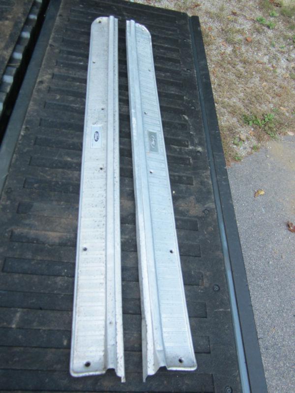 Ford falcon convertible oem sill scuff plates 1963 1964 1965 comet sprint futura