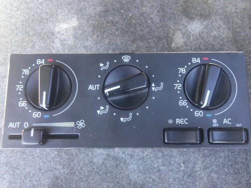 93-97 volvo 850 -9134820- climate control temperature. unit. a/c heater oem hvac