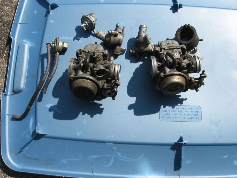 Honda ch250 elite scooter carburetors two 1985 1986 1987 1988, 1985-1988 parts