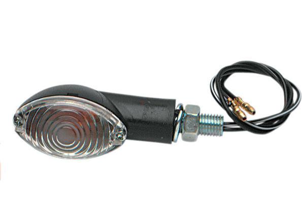 K&s ultra mini-stalk marker light set single filament black clear