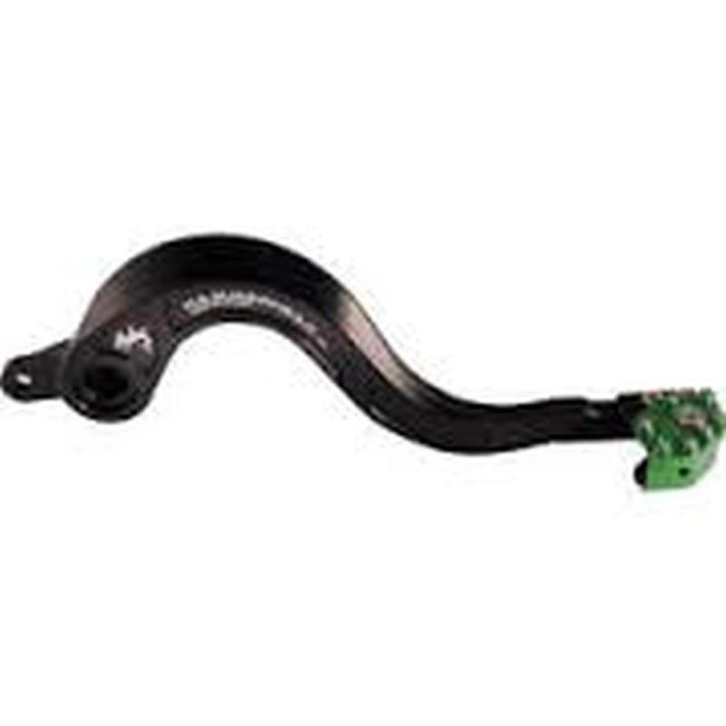 New moose racing kawaske kxf450 06-13 brake pedal, green,
