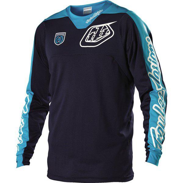 Navy/white xl troy lee designs se pro corse vented jersey 2014 model