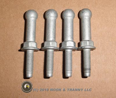05-06 ls2 gto fuel rail engine beauty cover mounting studs bolts set of 4
