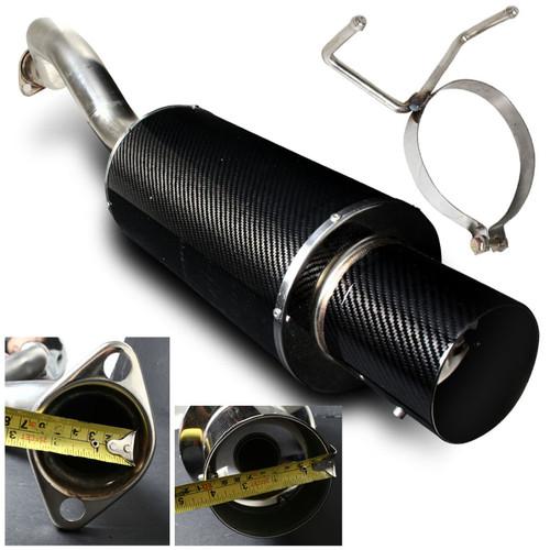 Sell Bolt On Carbon Muffler 19922000 Honda Civic 2/4D 4" N1 Carbon Tip 19931999 in Ontario